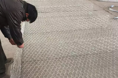 鋅鋁合金石籠網
